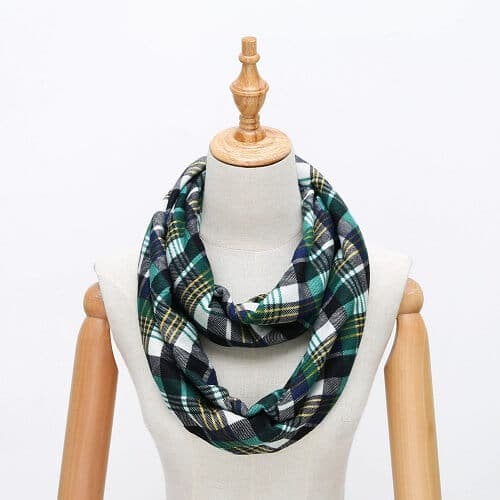 abstract print scarf