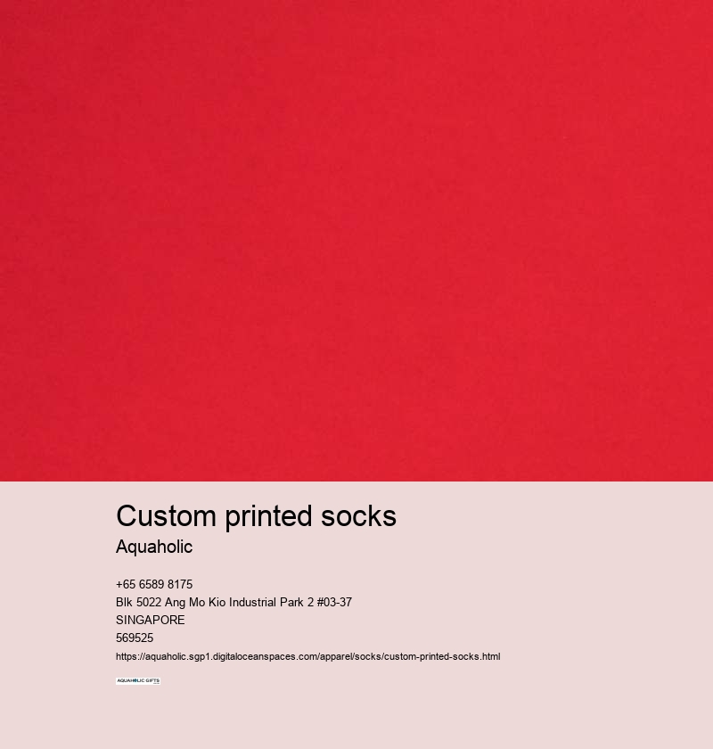 custom printed socks