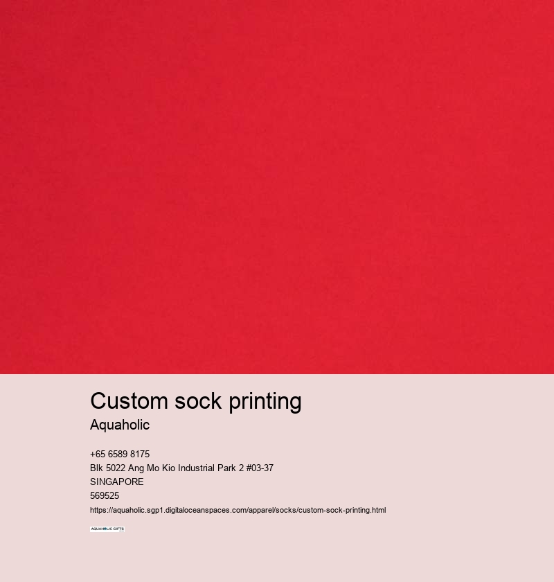 custom sock printing