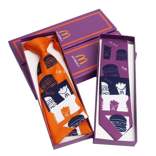personalised embroidered ties
