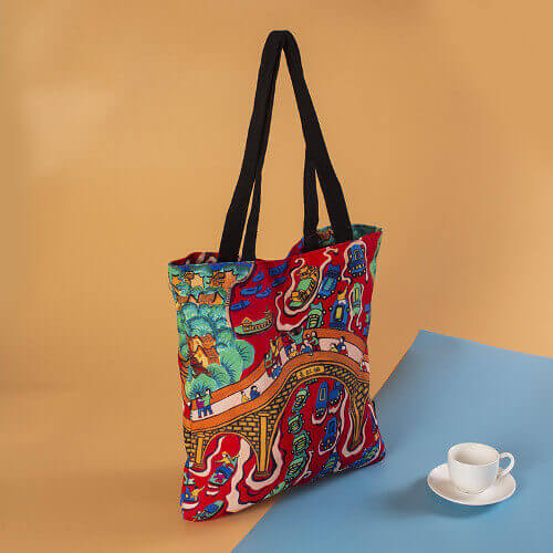 cotton tote bags printed