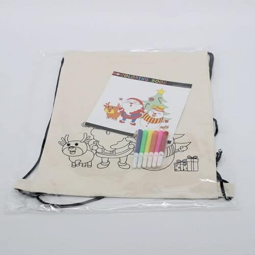 customizable mesh drawstring bags