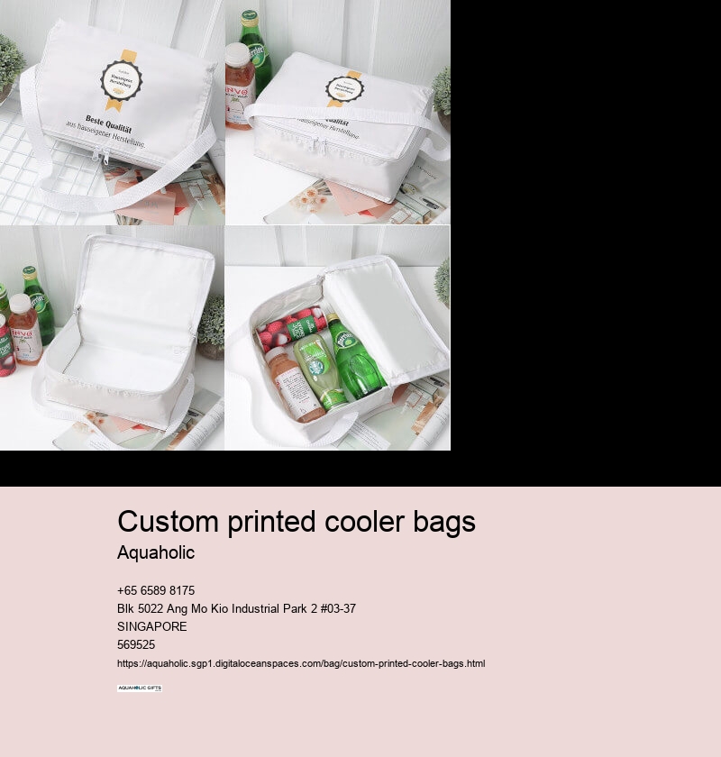 custom printed cooler bags