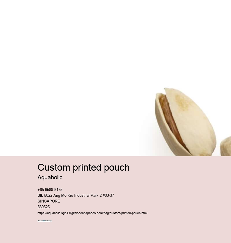 custom printed pouch