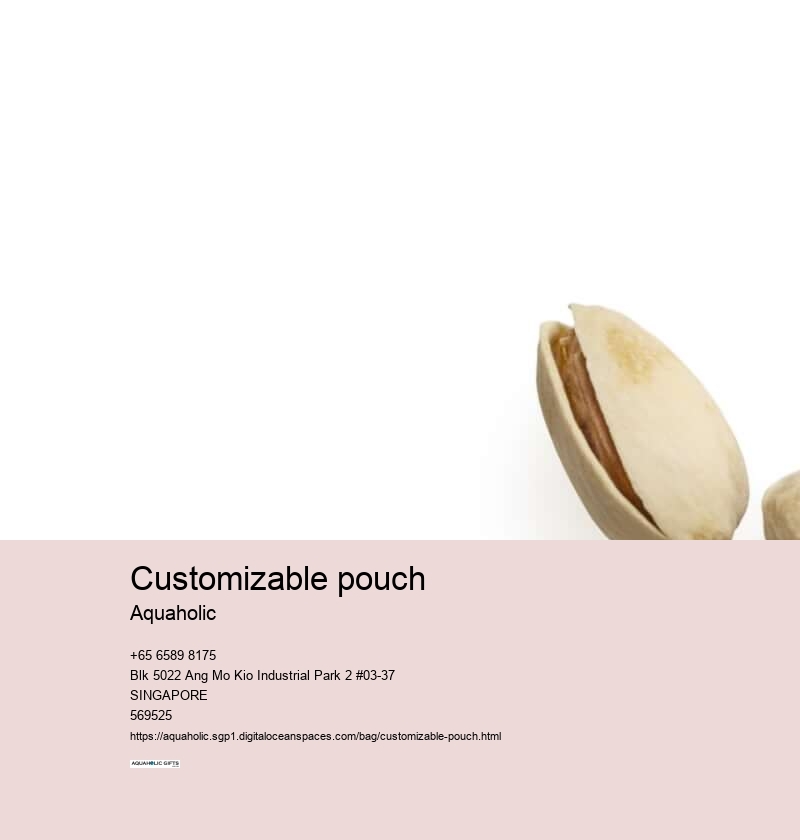customizable pouch