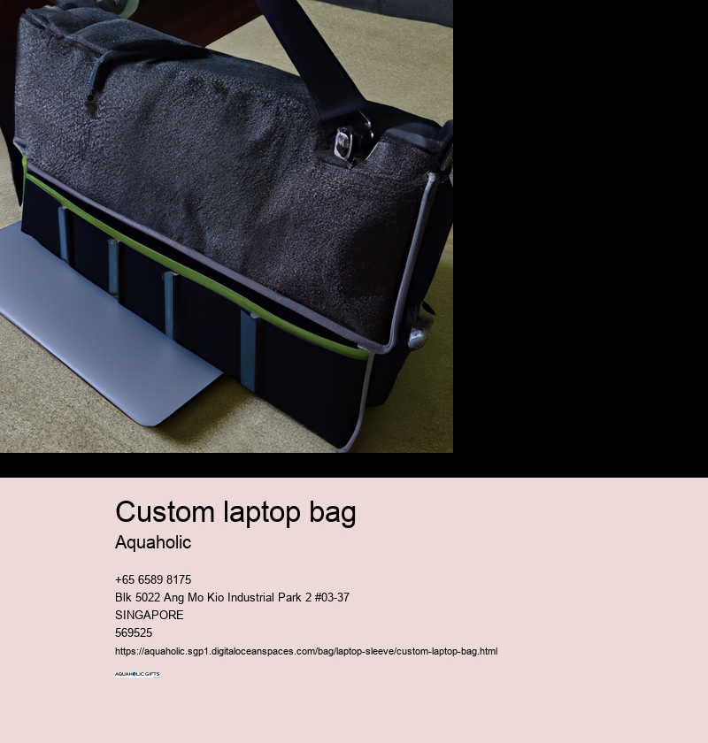 custom laptop bag