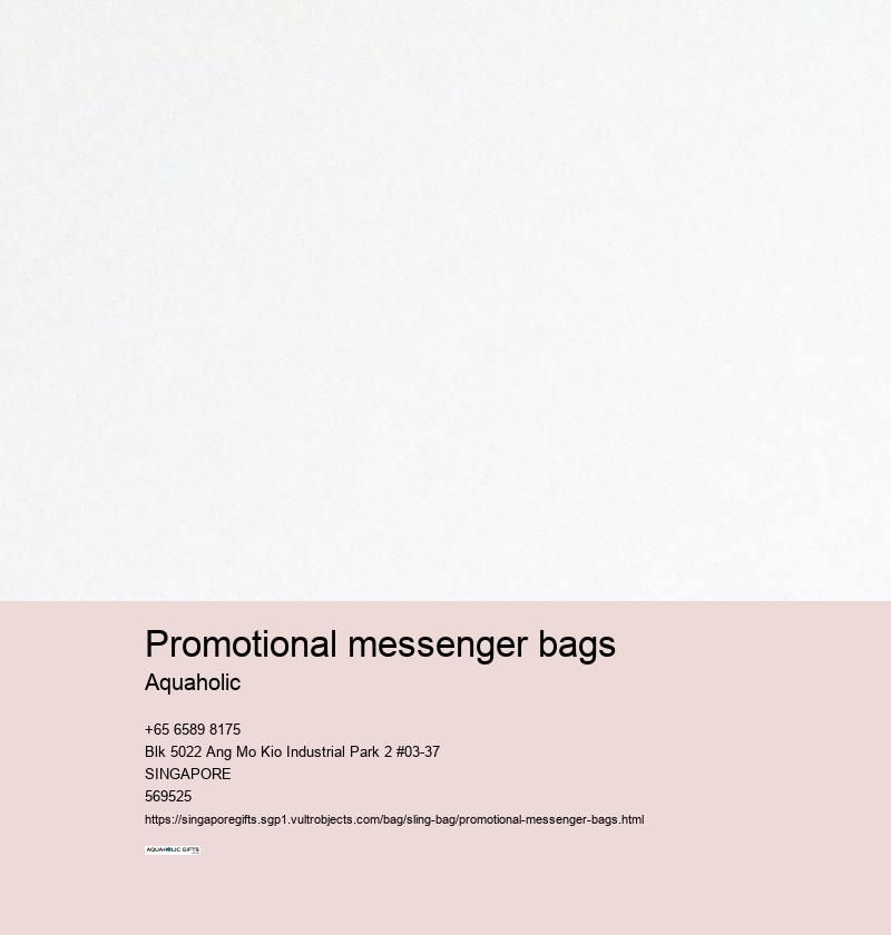 promotional messenger bags